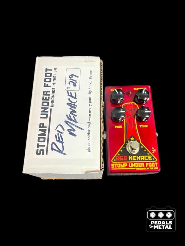 Stomp Under Foot Red Menace Fuzz -x19199 image 1