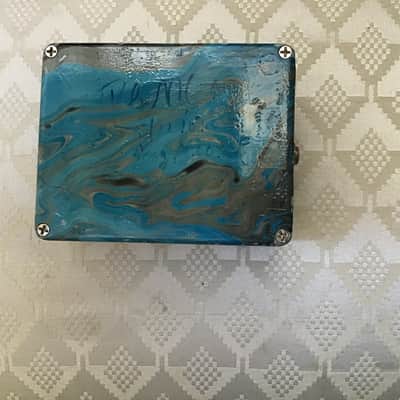 Keeley Nova Wah Hand Wired Painted 2000-2005 - Swirl finish blue image 2