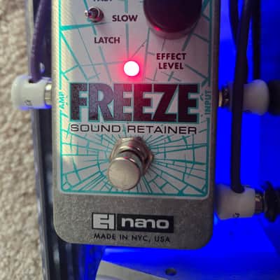 Electro-Harmonix Freeze Nano Sound Retainer Sustain Pedal FREE SHIP image 7