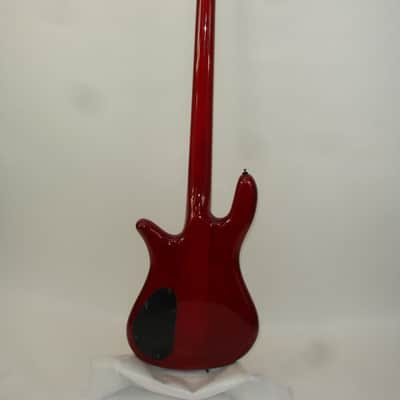 1998 Spector NS-2000/4 NS-2000 4-String Electric Bass Guitar, Cherry Sunburst image 15