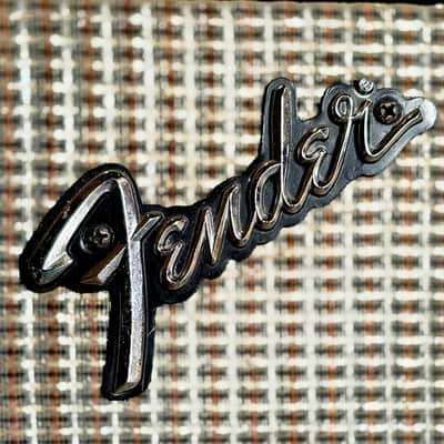 1974 Fender Silverface Deluxe Reverb Tube Combo Amp image 13
