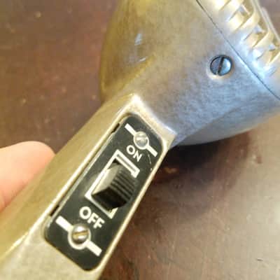 Astatic 200 BAD ELEMENT MC 101 bullet handle harp mic crystal 1950s image 3