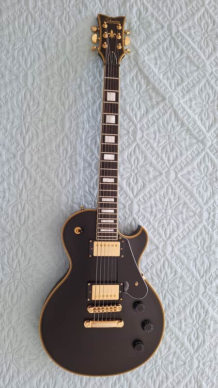 Schecter Solo-II Custom: Aged Black Satin (with Solo II Molded Hard Case - $230 value) image 1