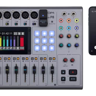 Zoom PodTrak P8 Podcast Recorder image 11