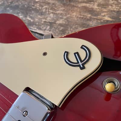 Epiphone 2004 Casino Electric Guitar Very Rare Factory Gloss Cherry Finish Peerless Factory Korea w/ OHSC image 12