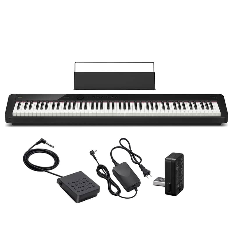 CASIO PRIVIA PX-S5000 88-Note Hammer-Action USB / MIDI Bluetooth Portable Keyboard image 1