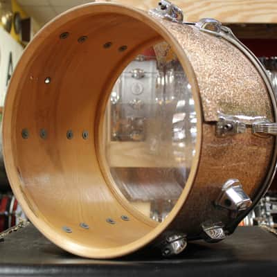 1970s Ludwig 10x14 Tom in Pink Champagne Sparkle image 6