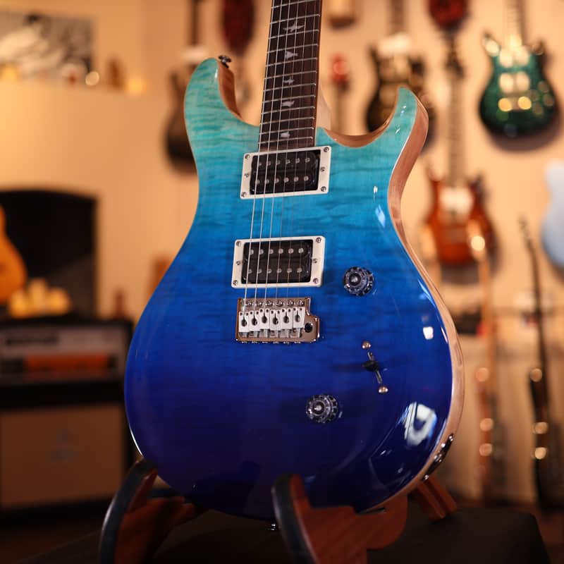 PRS SE Custom 24 Sapphire Fade 6429 image 1