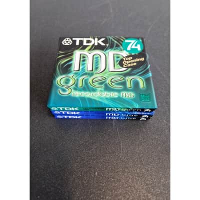 TDK 74 Minute Mini Discs - Set OF 4 – Minidisc - Like New image 7