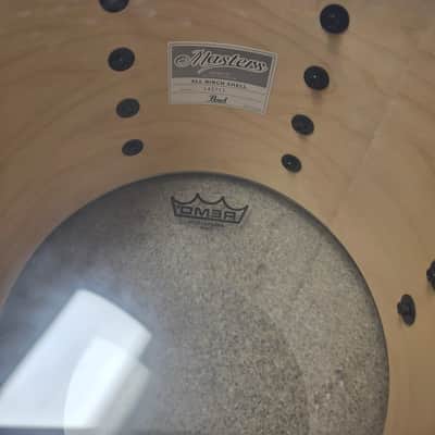 Pearl BCX924XSP/C357 Masters BCX 10x8 / 12x9 / 16x16 / 22x18" 4pc Shell + 14x6.5" matching snarePack 2014 - 2015 - Golden Bronze Glitter image 11