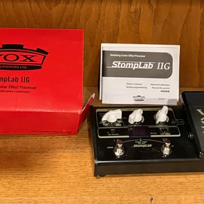 Vox SL2G StompLab IIG Modeling Guitar Processor 2010s - Black image 4