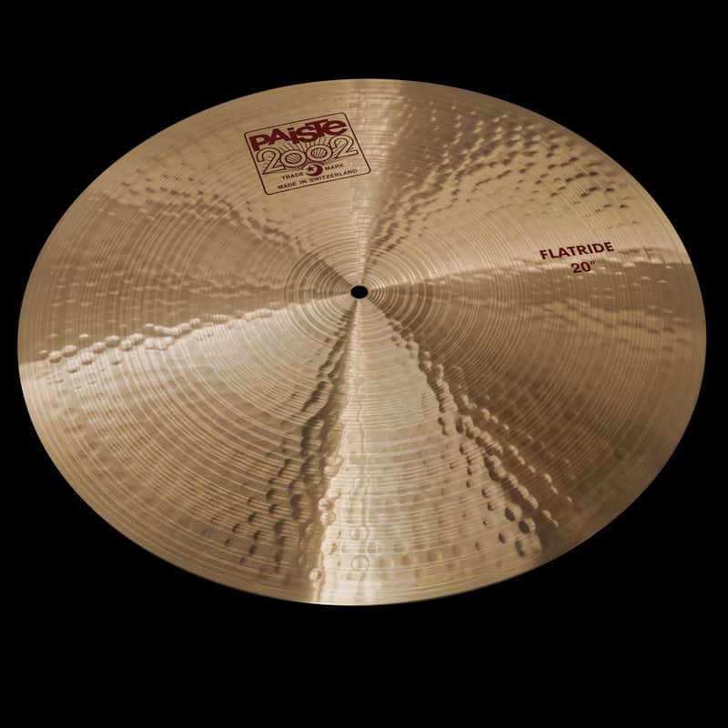Paiste 20" 2002 FLAT Ride Cymbal - In Stock image 1