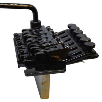 Floyd Rose Licensed Low-Pro Double Locking Tremolo Electric Guitar Bridge Black image 4