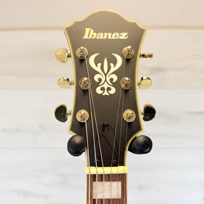 Ibanez AF75G-BKF Artcore Hollowbody Electric Guitar – Black Flat Gold Hardware 2021 image 6