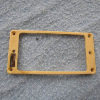 Gibson Pickup Surround "Pat Appl For" Cream Neck Position Pickup Ring 1983 Shaw Era PAF Pickup Surround Neck Position Cool! image 1