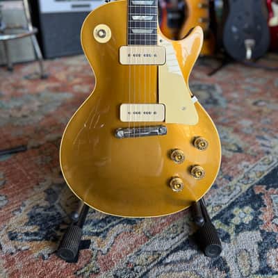 2014 Gibson Custom Shop Historic 1954 Les Paul Goldtop Reissue R4 P-90 OHSC image 1
