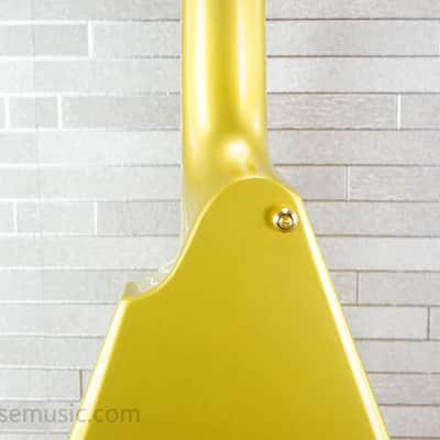 ESP LTD KH-V Kirk Hammett Signature - Metallic Gold image 7