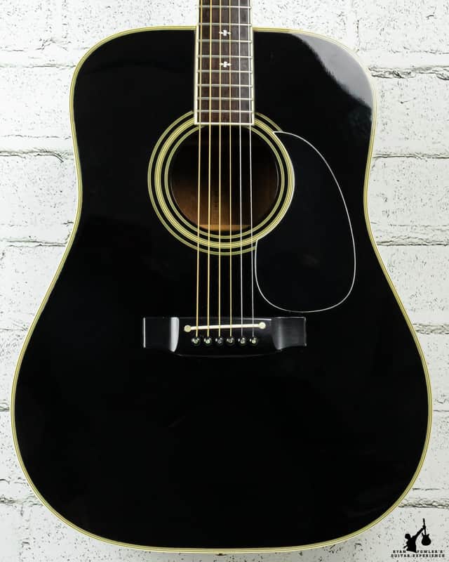 1983 Takamine EF-341 Black Japan Model w/ OHSC image 1