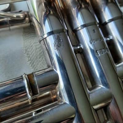 Schilke E1 - small bore Eb and D 1960s - Silver plated image 11