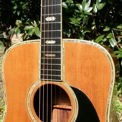 K Yairi YW-1000 Hand Crafted B. Rosewood Jacaranda Japan Vintage 1974 with Low Action image 3
