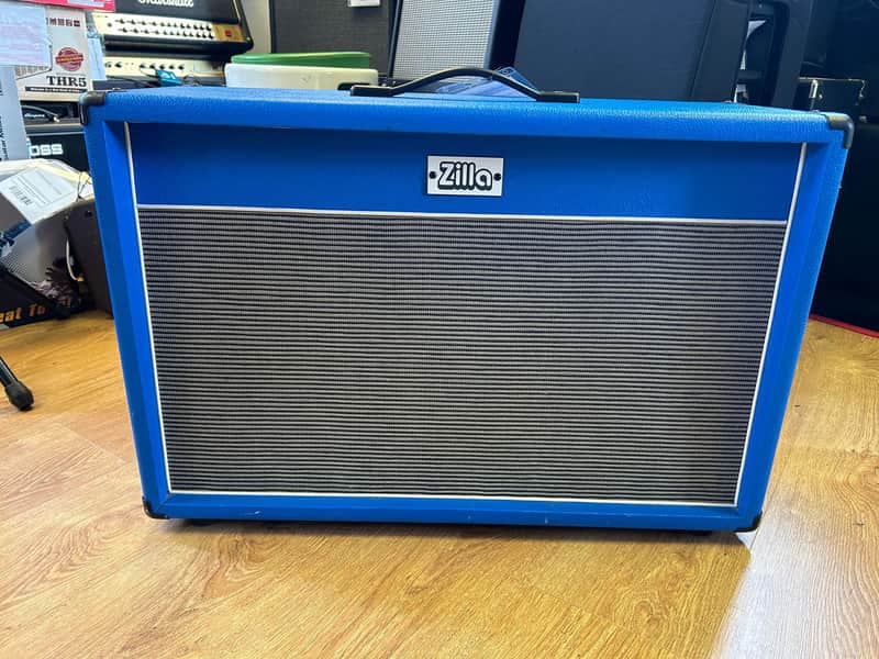 Zilla 2x12 Studio Pro Blue Guitar Cabinet | Reverb