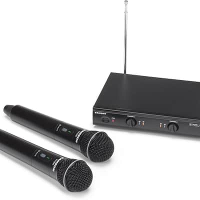 Samson Stage 200 VHF Wireless System Q6 Dynamic Microphones SWS200HH-C image 2