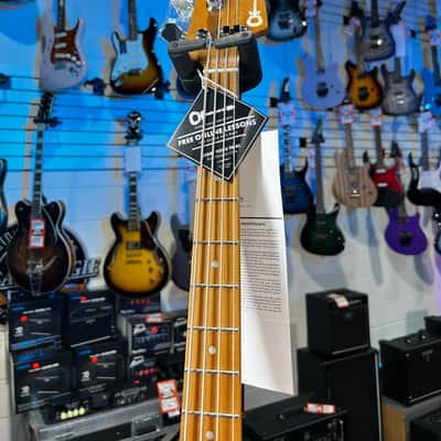 Charvel Pro-Mod San Dimas Bass PJ IV MAH Electric Bass Satin Ferrari Red FREE PLEK! 557 image 8