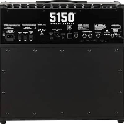 EVH 5150 Iconic Series 2-Channel 40-Watt 1x12" Guitar Combo 2021 - Present - Black image 3