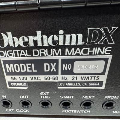 Oberheim DX Digital Drum Machine image 7