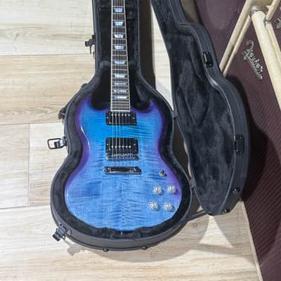 Gibson SG Modern 2022 - beautiful Blueberry Fade & it's very user friendly ! image 12