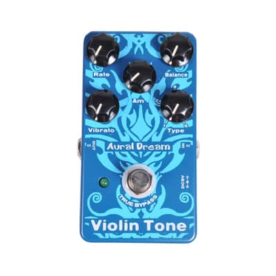 Aural Dream Violin Tone Synthesizer guitar effects Pedal True Bypass,price include the import duty for US buyer