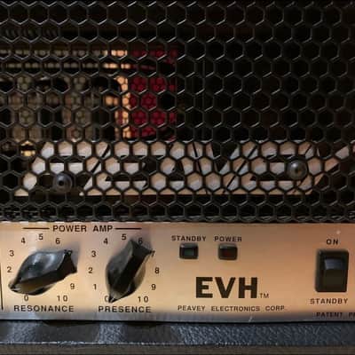Peavey 5150 "Block Letter" 2-Channel 120-Watt Guitar Amp Head 1992 - 1993 - Black image 4