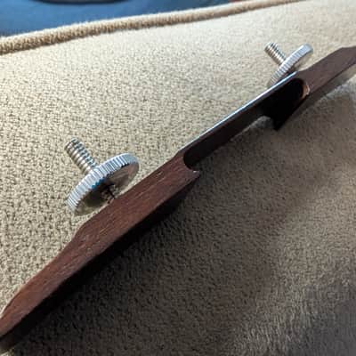 Gibson 1970s ABR-1 Tune-O-Matic Bridge w 1963 Rosewood Base image 10