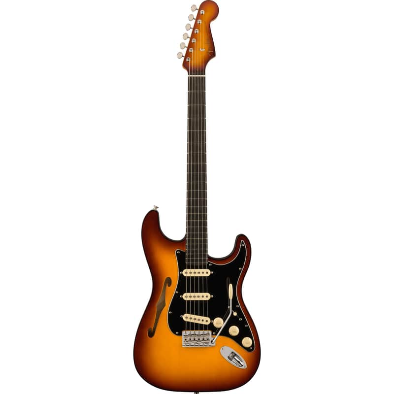 Fender Limited Edition Suona Stratocaster Thinline - Violin Burst - Mint, Open Box image 1