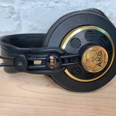 AKG K240 Studio Semi-Open Back Studio Headphones 2010s - BlackAKG K240 Studio Semi-Open Back Studio Headphones - FREE SHIPPING - #7 image 1
