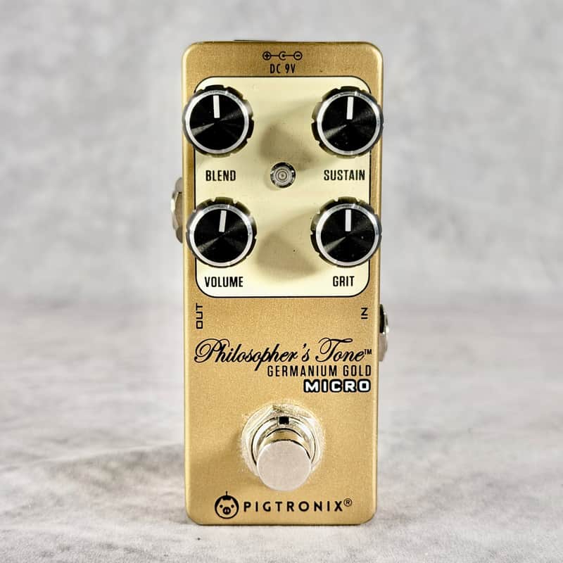 Pigtronix Philosopher's Tone Germanium Gold Micro