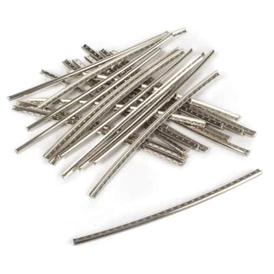 StewMac Pre-Cut Wide Fretwire Set, Wide/Pyramid, 12" Radius, 24-pieces image 3