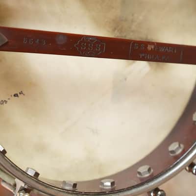(Used) Vintage c. 1889 S.S. Stewart 5-String Open-Back Pony/A-Scale Banjo #5643 image 10