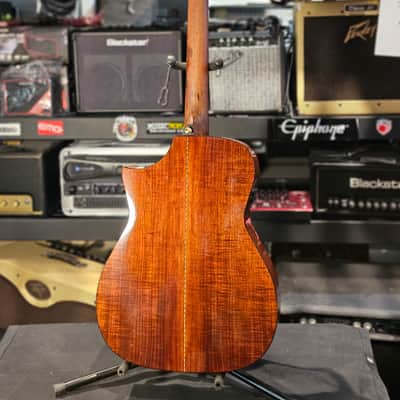 Cort LUXE NAT Frank Gambale Series Adirondack Spruce/Blackwood Concert Cutaway with Electronics 2010s - Natural Glossy image 8