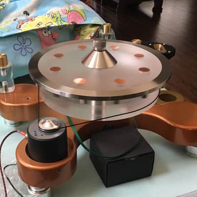 New Upgraded brass ferrule! Wayne's Audio WS-1 Universal Record Stabilizing Clamp LP Stabilizer Rega image 10