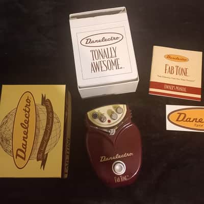 Danelectro Fab Tone 1990s - Red image 1