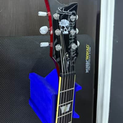 Schecter Zacky Vengeance Signature Vengeance Custom Reissue 2012 - Present - See-Thru Cherry image 5