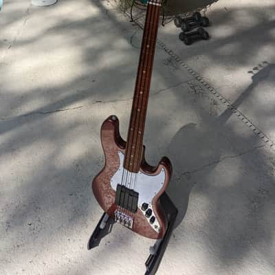 D Lakin Jazz Bass 2021 Salmon image 2