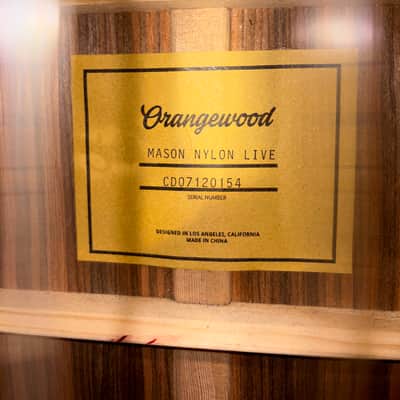 Orangewood Mason-Live 2021 - Laquer image 10