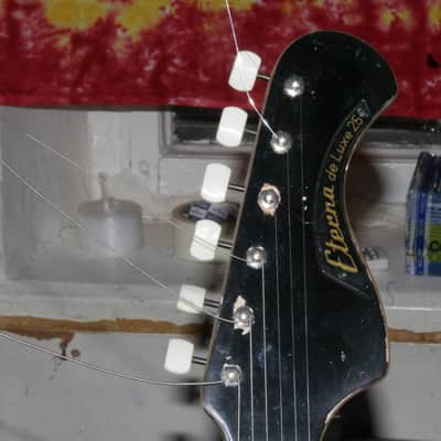 Musima Deluxe 25 GDR Rare Vintage Electric Guitar USSR 1977 year Germany Jaguar image 2