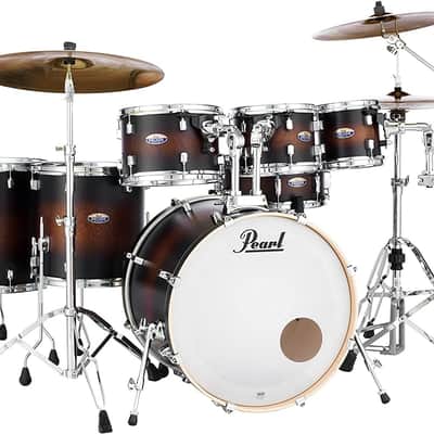 Pearl Decade Maple 5-Piece Shell Pack - Gloss Deep Redburst (DMP905P/C261) image 2