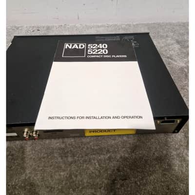 NAD 5240 - Compact Disc Player - Grey - Good image 5