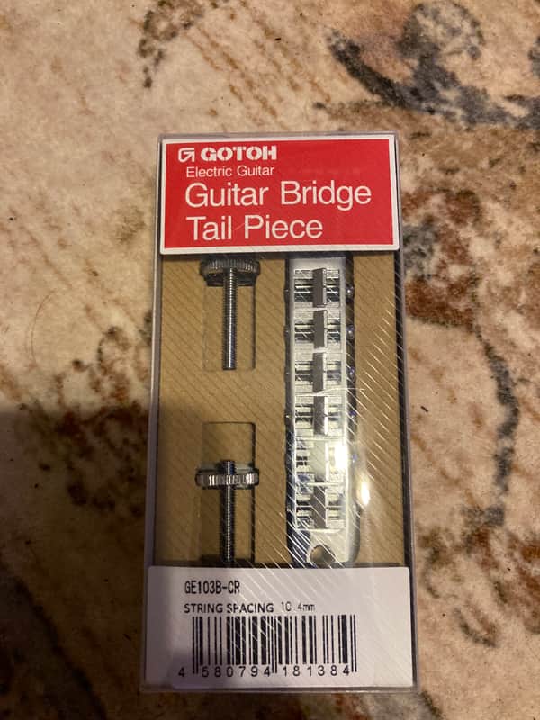 Gotoh Bridge tail piece - Chrome imagen 1