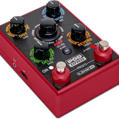 Line 6 POD Express Guitar - Red / Black image 7