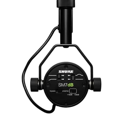 Shure SM7DB Dynamic Vocal Microphone With Built-in Preamp image 3